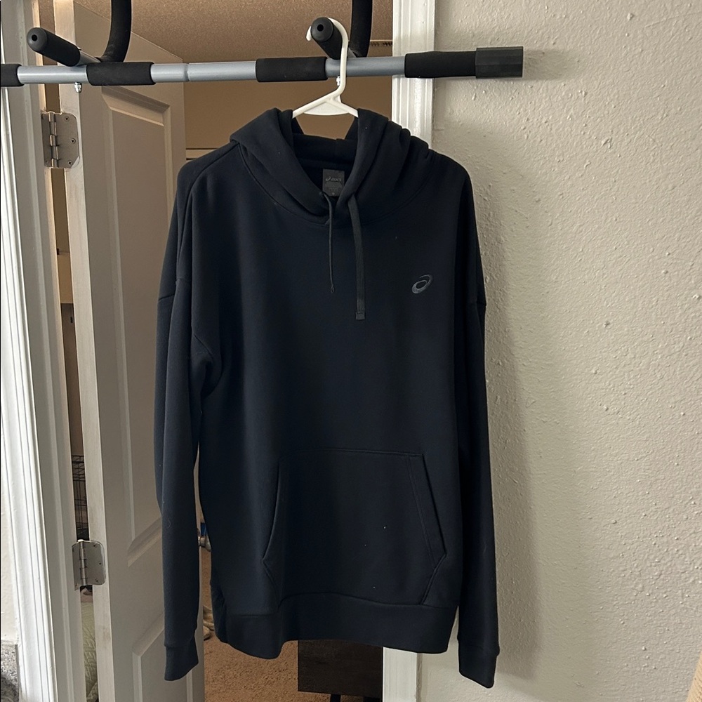 Black ASICS Hoodie Men’s Large Black